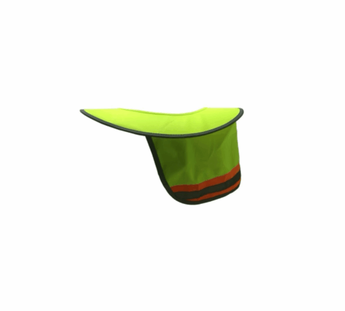 LIME SUN PROTECTOR WITH REF TAPE FOR HARD HAT