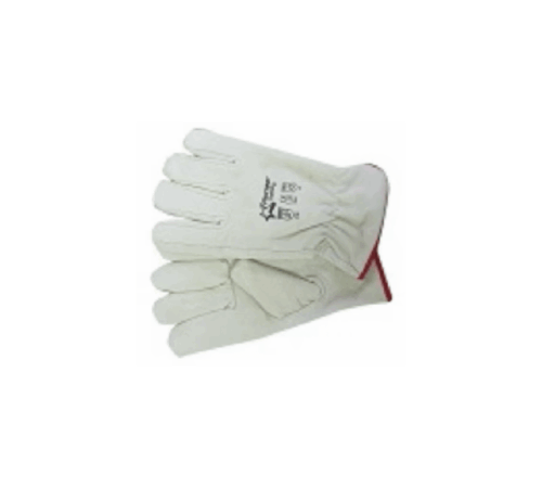 Pigskin with fleece liner winter glove