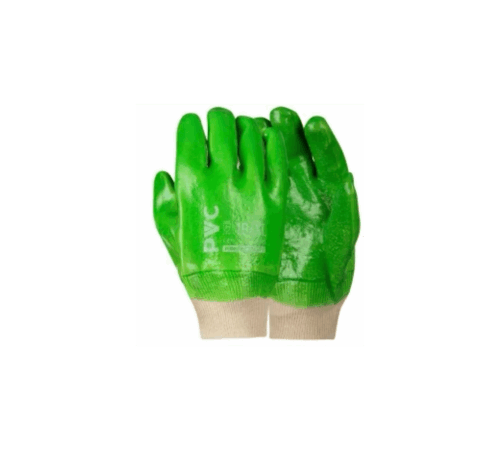Hi-vis green terry palm k/w