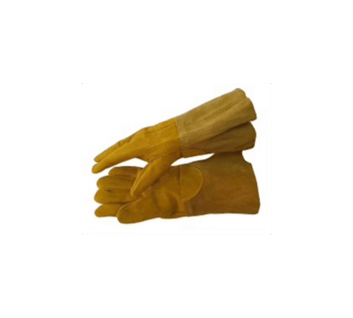 Tough brown tigwelding glove a grade 35cm