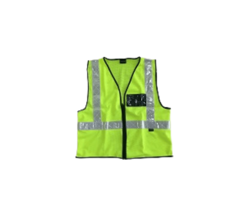 Air field waist coat pvc tape velcro close  premium(airport)
