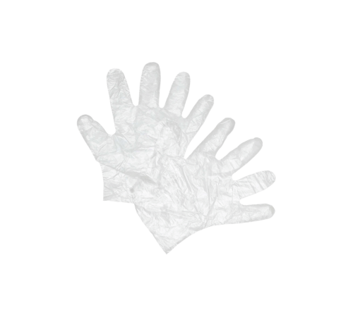 Clear deli glove 100pcs pack