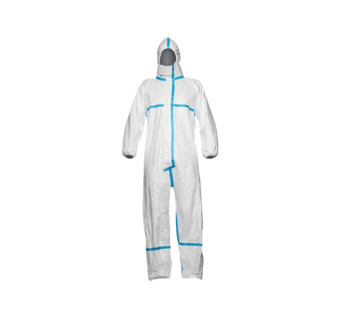 Disposable overall type4/5/6 en1149, en13034, en iso13982-1