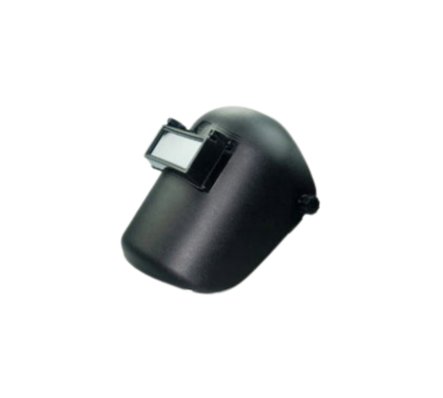 Flip front welding helmet standard