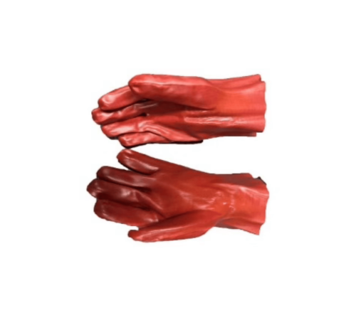 Red pvc 35cm open cuff
