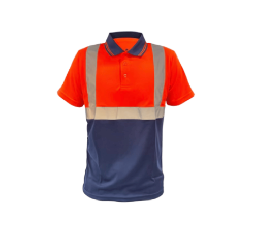 Orange/navy