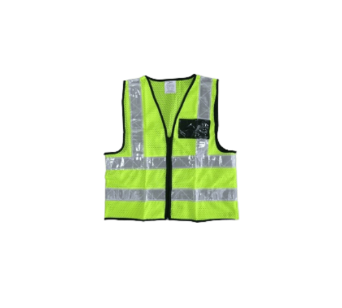 Reflective vest with pvc tape velcro close