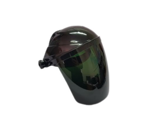 Face shield one piece hx premium green shade 5
