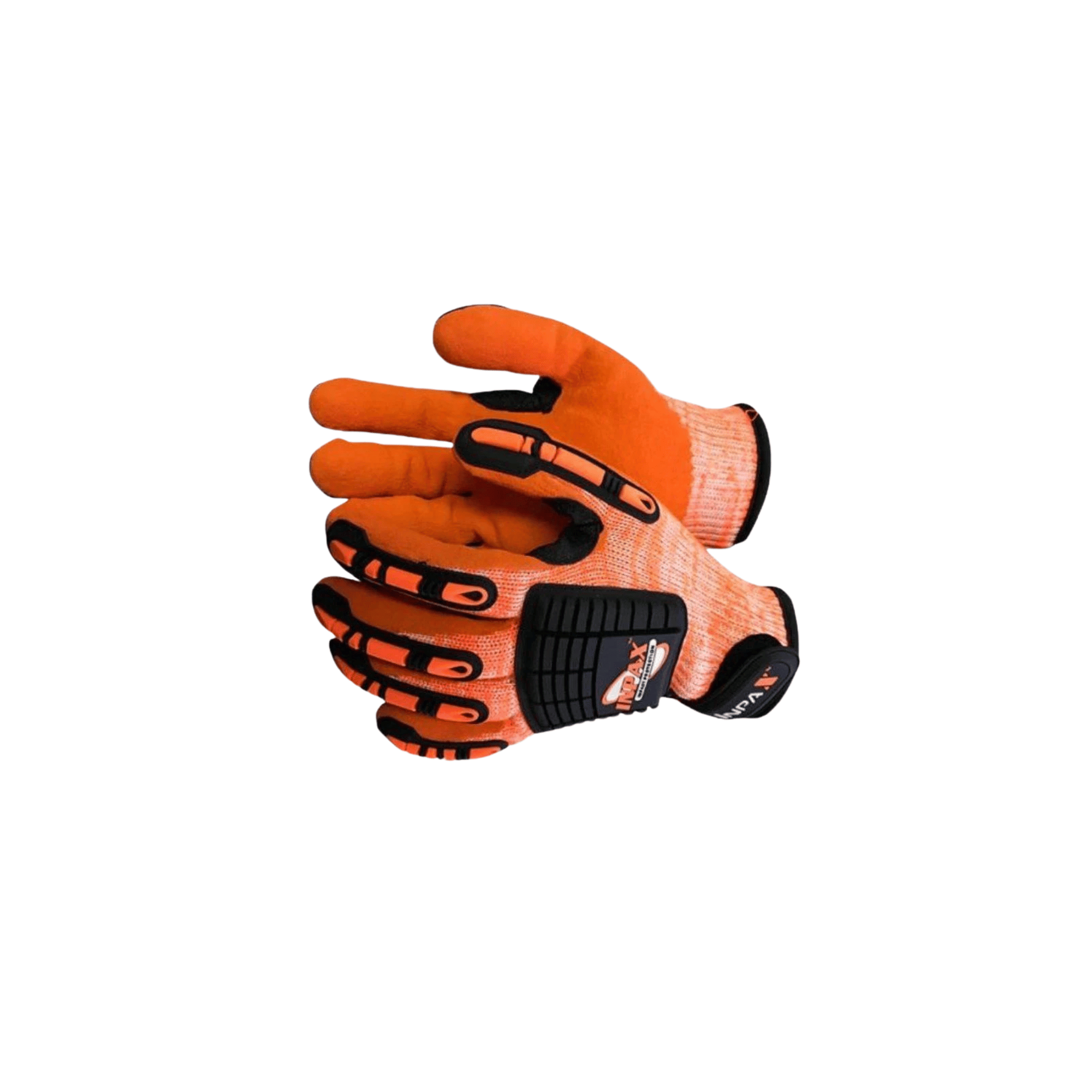 PIONEER MaxMac INPAX Cut ANSI Level 5 Gloves, 8G, Sandy Nitrile Palm (Sizes 7–11, 5 Pack / 50 Box)