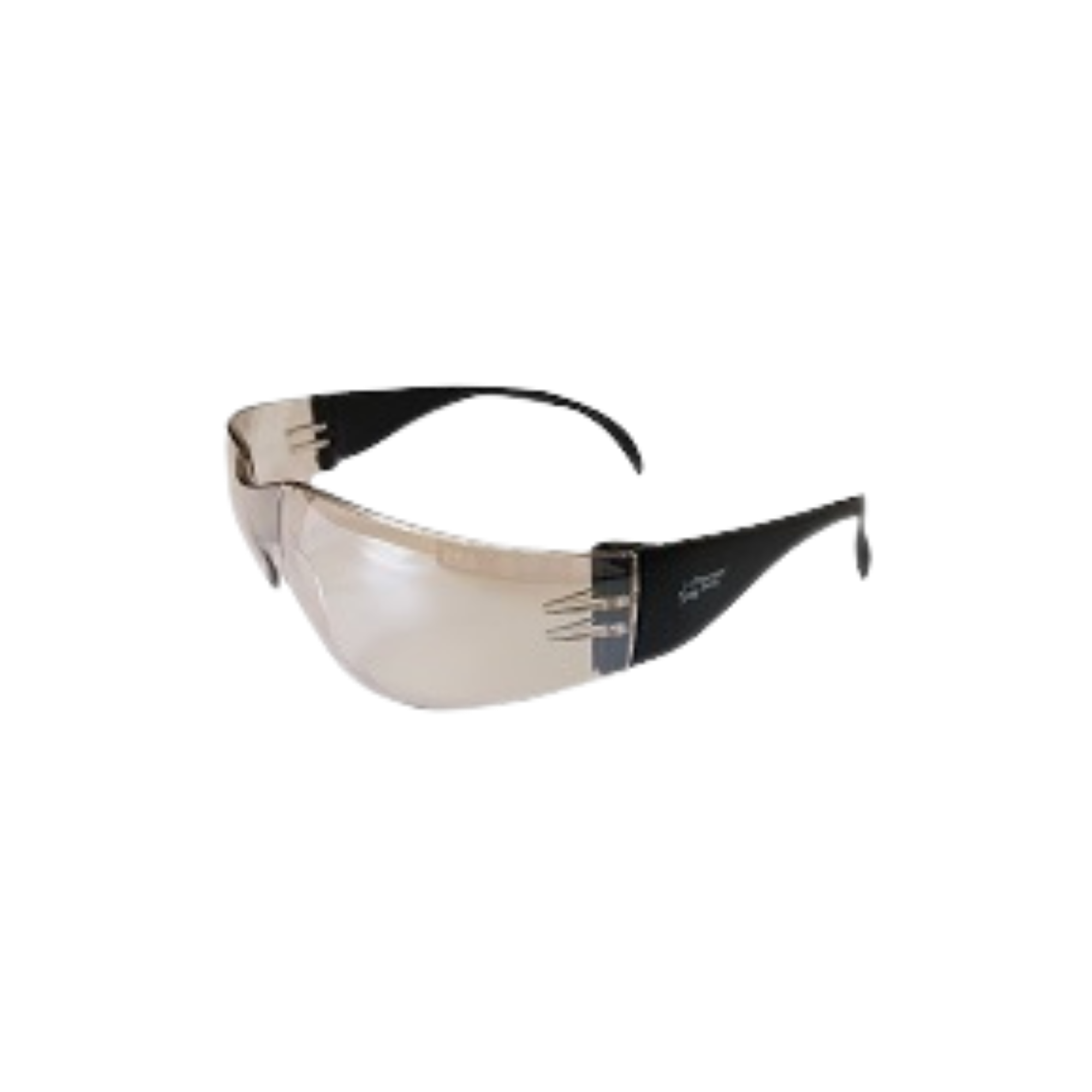 Sporty silver mirror anti-scratch