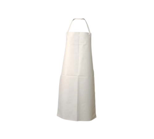 White pvc apron blood and fat resistant