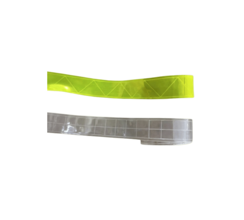 Lime reflective pvc tape 5cm                                     50m/roll