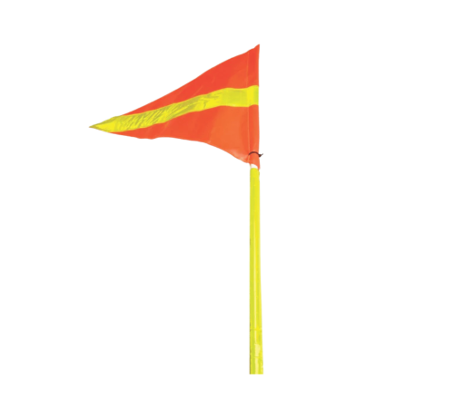 3 PIECE FOLDABLE BUGGY WHIP C/W SLEEVE AND FLAG