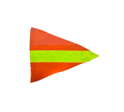 BUGGY WHIP FLAG ORANGE