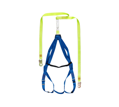 PIONEER Safety harnesses with double lanyard & scaffold hooks with belt